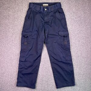 511 Tactical Pants Men 32x30 Navy Cargo Workwear Duty Utility Reinforced Uniform